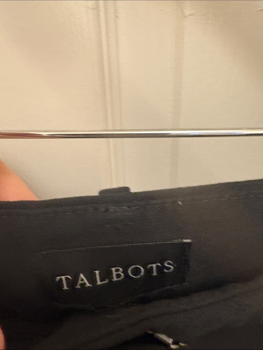 Talbots Classic Black Wide-Leg Women's Pants size 16 - Picture 2 of 3